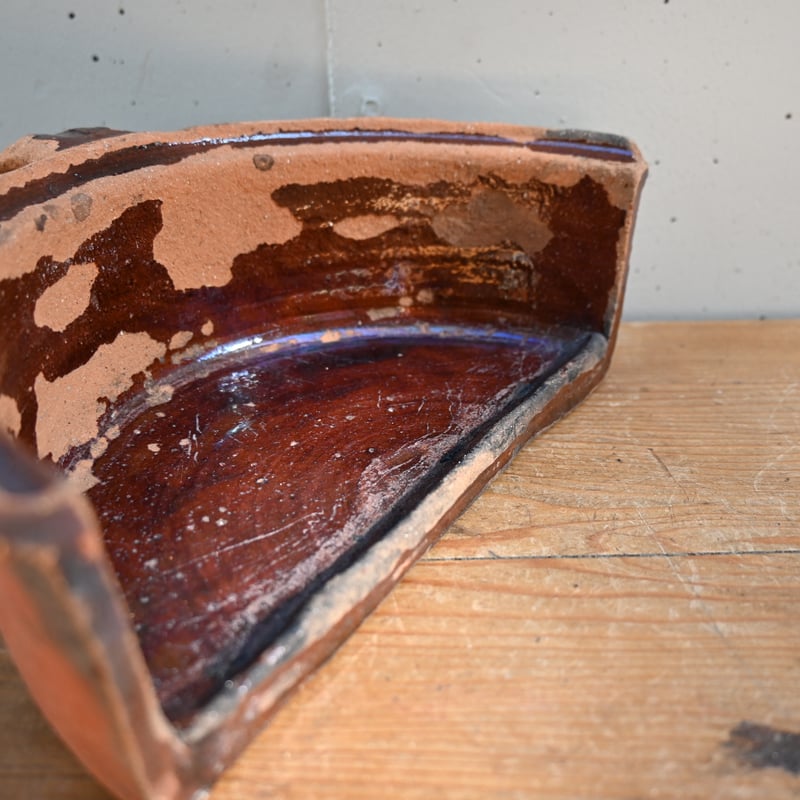 France Antique Cuit Pomme / フランス アンティーク 焼きりんご皿