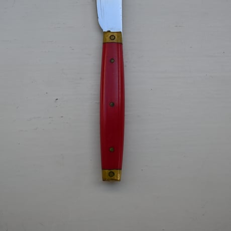 France Butter Knife / フランス 赤のバターナイフ E