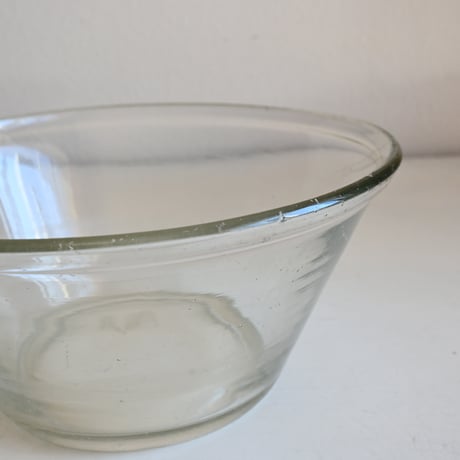 Finland Viili Astia RIIHIMÄKI Glass Bowl / リーヒマキのヨーグルトガラスボウル A