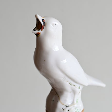 フランス 陶器の鳥型ボトルストッパー E