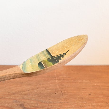 Sweden Wood Spoon / スウェーデンの木製スプーン 木匙 A-1