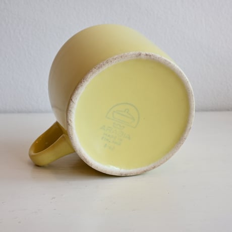 ARABIA KILTA C＆S Kaj Franck (Yellow) / アラビア キルタ カップ＆ソーサー カイフランク イエロー