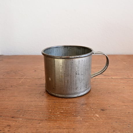 Finland Tin measuring cup  / フィンランド ブリキのメジャーカップ 0.1L  C