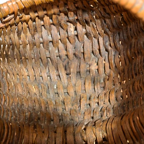 France Antique wood basket Paniers / フランス アンティークのパニエ バスケット かご A-1