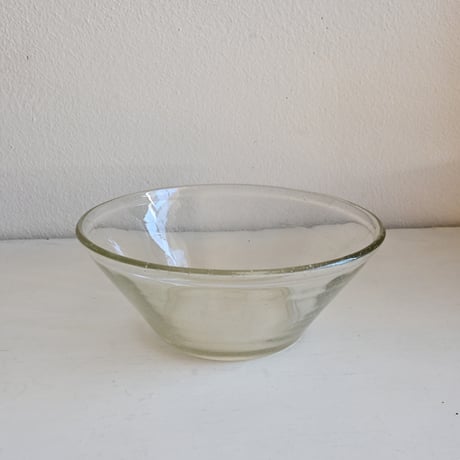 Finland Viili Astia RIIHIMÄKI Glass Bowl / リーヒマキのヨーグルトガラスボウル B