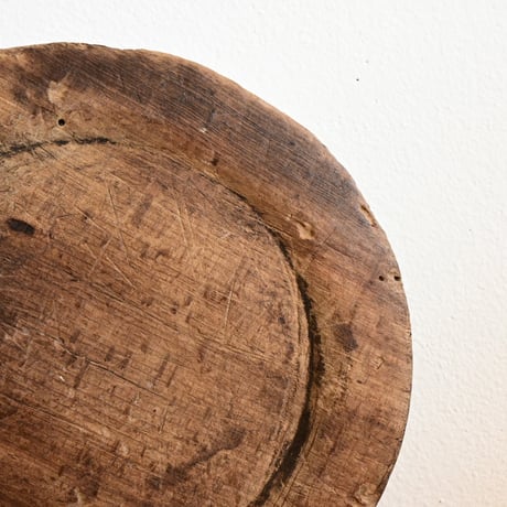 Sweden antique wooden plate / スウェーデン アンティーク 木皿 A-2