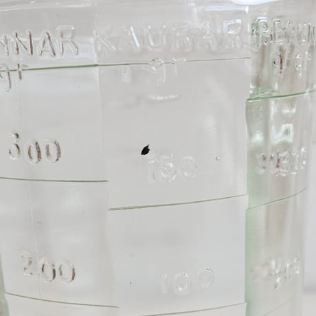 Finland Riihimäen Lasi  Measuring Pitcher / フィンランド リーヒマエンラシ 計量ピッチャー B