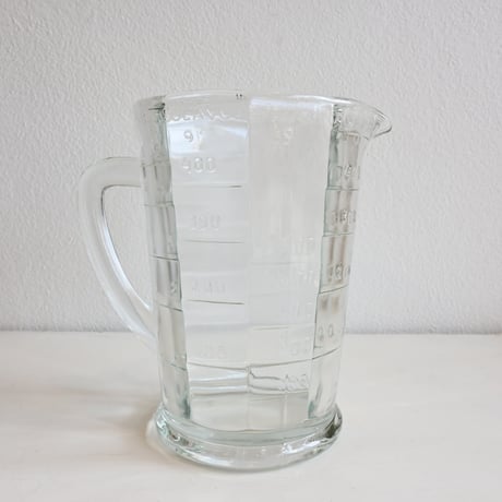 Finland Riihimäen Lasi  Measuring Pitcher / フィンランド リーヒマエンラシ 計量ピッチャー C