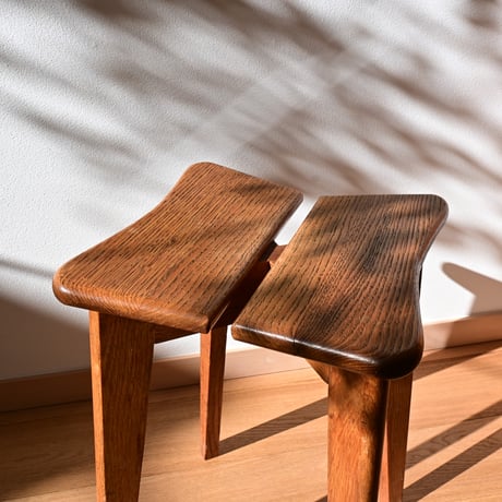 Marcel Gascoin TRÈFLE Stool 1954/ マルセル ガスコアン トレフルスツール 1954年製造（納品書付き） A