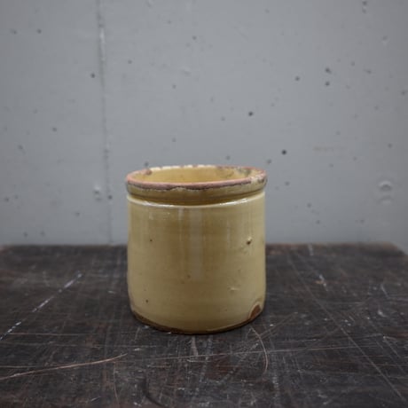 France Old Yellow Pot / 南仏の黄釉のポット