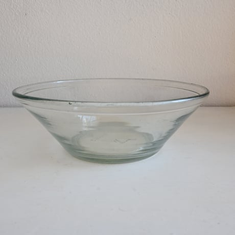 Finland Viili Astia RIIHIMÄKI Glass Bowl / リーヒマキのヨーグルトガラスボウル C