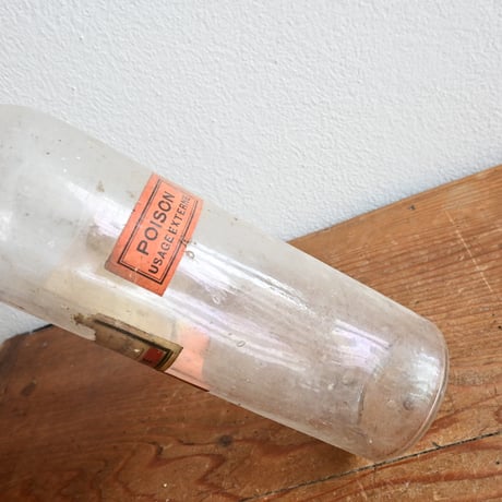 France Antique Pharmacy Glass Bottle  / フランス アンティーク ファーマシーガラスボトル A