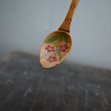 Sweden Wood Spoon / スウェーデンの木製スプーン 木匙 D