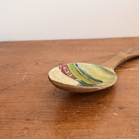 Sweden Wood Spoon / スウェーデンの木製スプーン 木匙 A-1