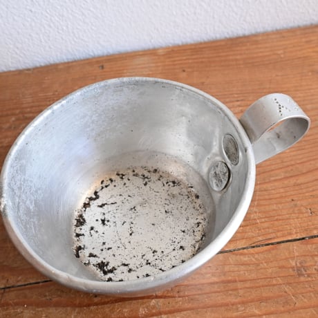 France Antique Military Aluminium Cup  / フランス アンティーク アルミのミリタリーカップF