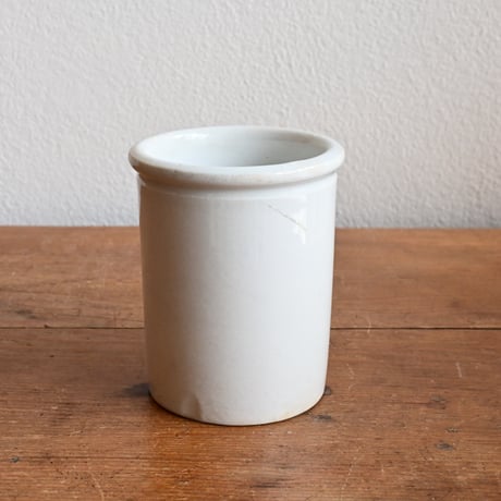 France Antique SARREGUEMINES Pot / フランス  サルグミンヌ窯 コンフィチュールポット
