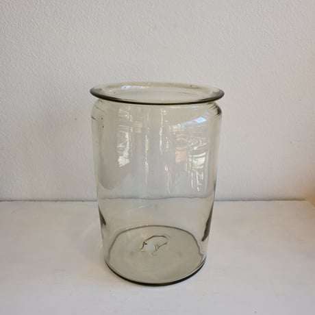 Sweden Glass Jar/ スウェーデン 19世紀のガラス保存瓶 大