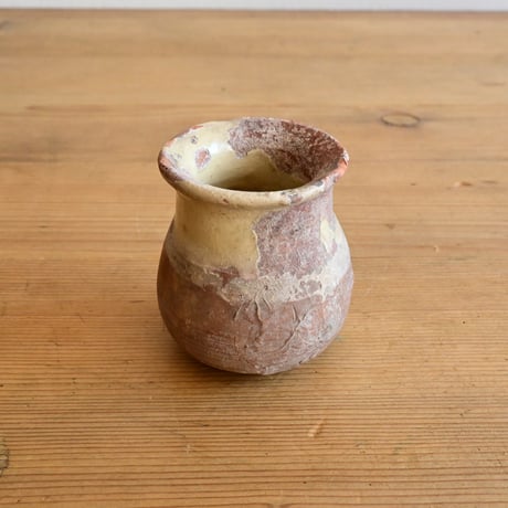 France Antique Small water jar  / フランス アンティーク 南仏の小さなポット(水甕) A