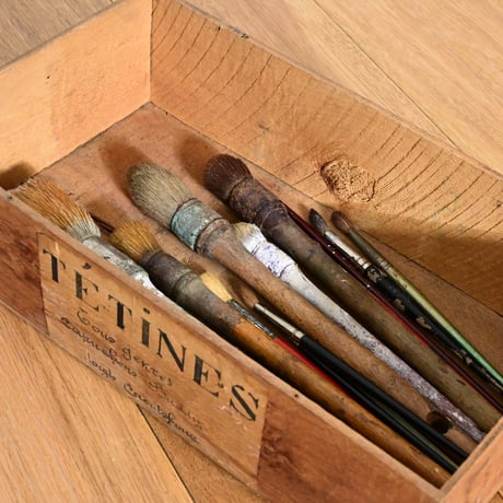 france 貝と薔薇とロカイユとロココ的ダストパン＆ブラシセット