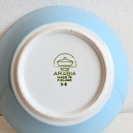 Finland ARABIA Bowl (light blue) / フィンランド アラビア シリアルボウル  水色