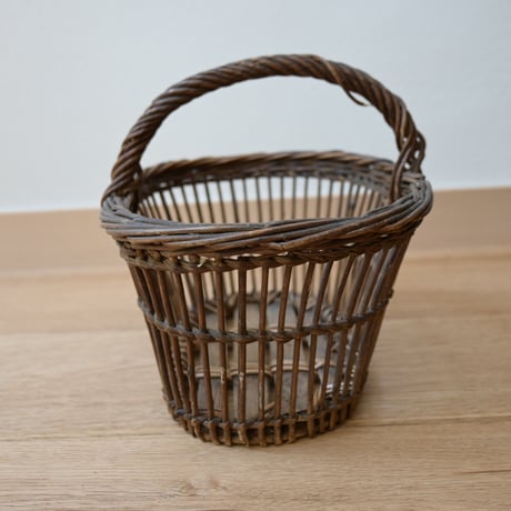 France Antique wood basket Paniers / フランス アンティークのパニエ バスケット かご