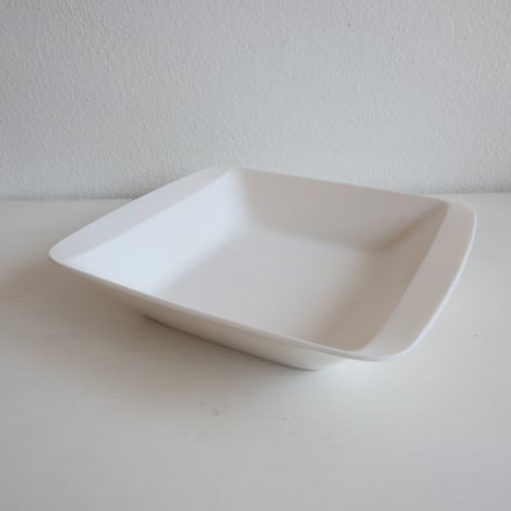 Finland  FISKAMIN  Plate with hands  / フィンランド フィスカミン メラミン製の持ち手付き深皿