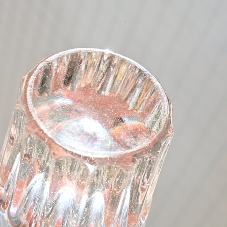 France Antique Shot Glass / フランス アンティーク トロンプルイユのショットグラス H:7cm