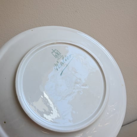 OLD ARABIA WideRim Plain plate / オールドアラビア  ワイドリム プレーンプレート（厚手）  φ:22.4cm A