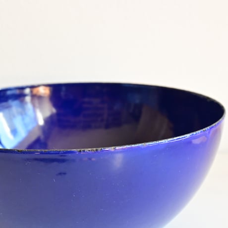 ARABIA FINEL Enamel BOWL / フィネル 琺瑯ボウル（ブルー）φ:20cm
