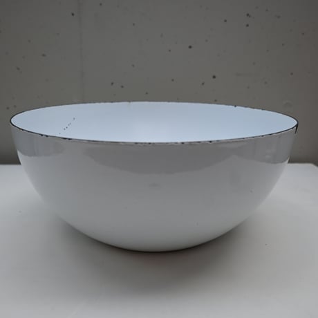 ARABIA FINEL Enamel Kaj Franck (White)  / アラビア・フィネル カイフランク 琺瑯ボウル（ホワイト）B
