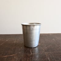 フランス ミリタリーの古いアルミコップ  A