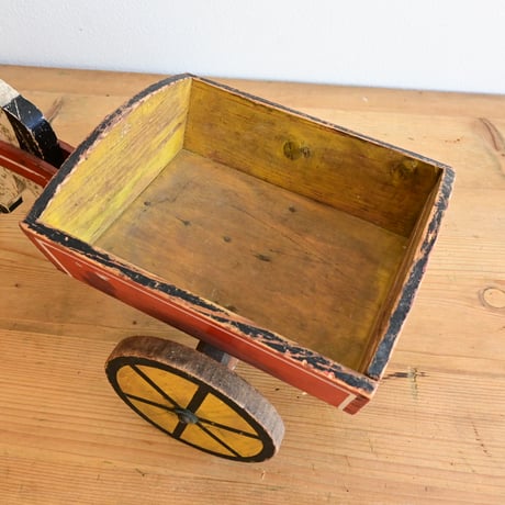 Finland Toy Horse Carriage / フィンランド 馬車のおもちゃ
