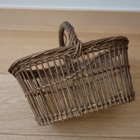 France Antique wood basket Paniers / フランス アンティークのパニエ バスケット かご