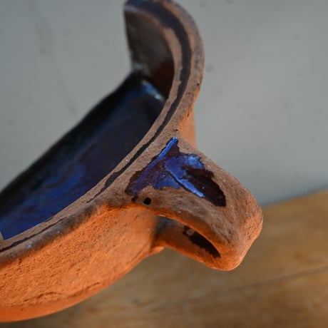 France Antique Cuit Pomme  / フランス アンティーク 焼きりんご皿