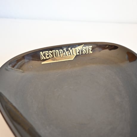 Finland Arabia Triangle Plate / フィンランド 三角のプレート ブラック