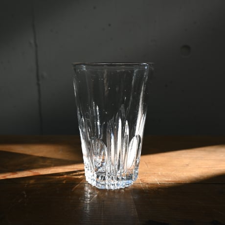 FRANCE Antique Cutting Glass  / フランス アンティーク 切込ロンググラス（剣先グラス）