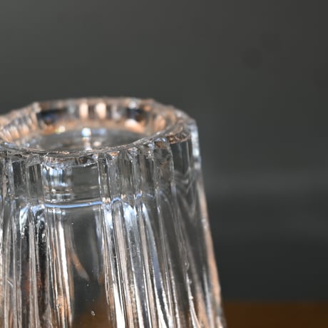 FRANCE Antique Cutting Glass  / フランス アンティーク 切込ロンググラス（剣先グラス）