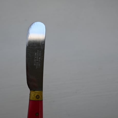 France Butter Knife / フランス 赤のバターナイフ E