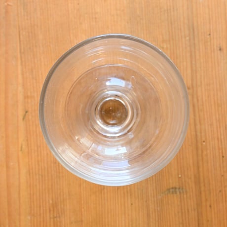 FRANCE Antique Wine Glass  / フランス アンティーク ビストロワイングラス  G