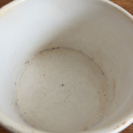 France Antique GIEN Pot / フランス ジアン窯 ポット