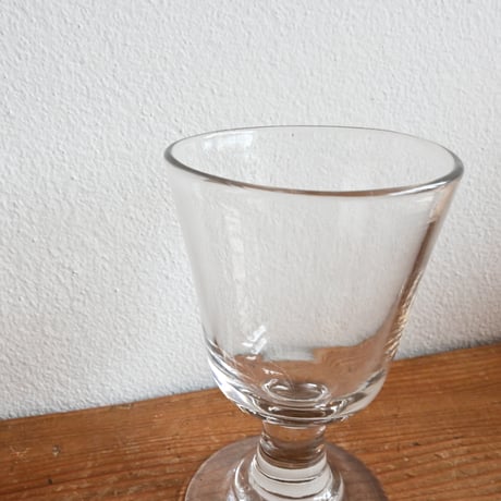 FRANCE Antique Wine Glass  / フランス アンティーク 円錐型ビストロワイングラス A