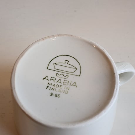 ARABIA KILTA Cup Kaj Franck  / アラビア キルタ カップ カイフランク ホワイト φ:7.9cm C