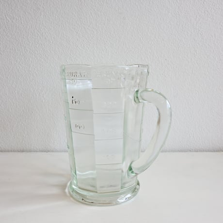 Finland Riihimäen Lasi  Measuring Pitcher / フィンランド リーヒマエンラシ 計量ピッチャー B