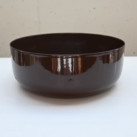 ARABIA FINEL Enamel BOWL (Brown)  / アラビア・フィネル  琺瑯ボウル（ブラウン）A