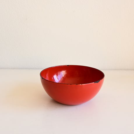 ARABIA FINEL Enamel BOWL   / アラビア・フィネル  琺瑯ボウル（レッド）φ:10cm