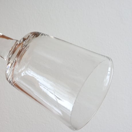 FRANCE Antique Wine Glass  / フランス アンティーク 円錐型ビストロワイングラス B