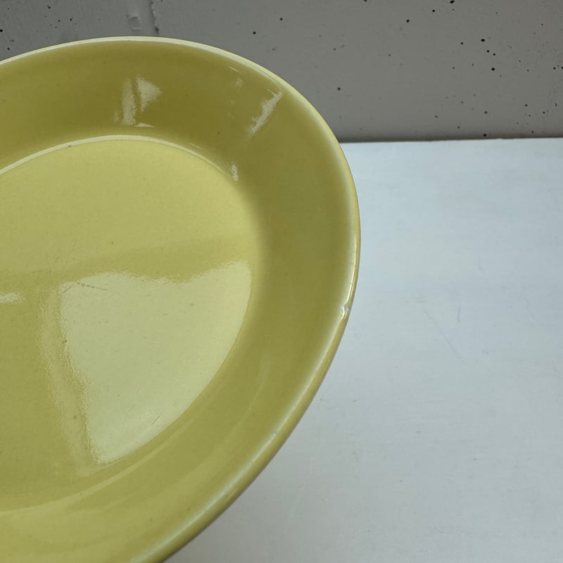 ARABIA KILTA Plate Kaj Franck (Yellow) / アラビア キ