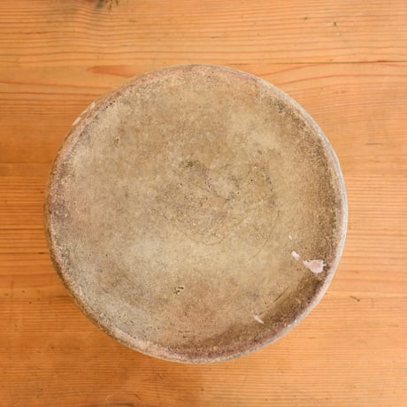 France Antiques Faience Fine Pot / フランス アンティーク 白錫釉のポット φ:16.7cm