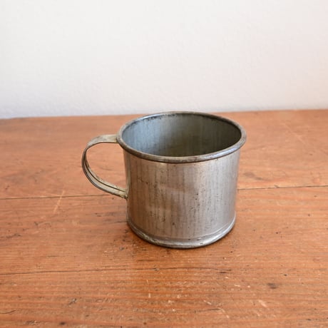Finland Tin measuring cup  / フィンランド ブリキのメジャーカップ 0.1L  C