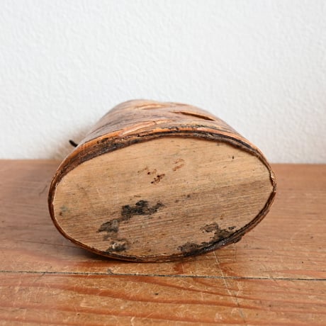 Sweden Birch Canister  / スウェーデン 白樺の筒型の容器